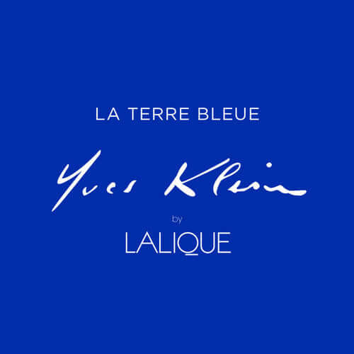 A Fusion of Vision Yves Klein and Lalique's Artistic Collaboration - 88071100 Lalique La Terre Bleue Yves Klein™ by Lalique 2015 Limited Edition - Yves