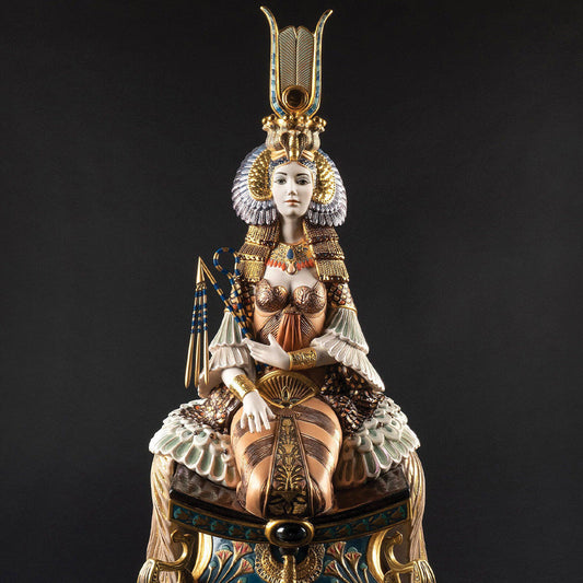 Cleopatra Conniving Temptress or Resourceful Politician - 01002022 Lladro Cleopatra Sculpture Limited Edition