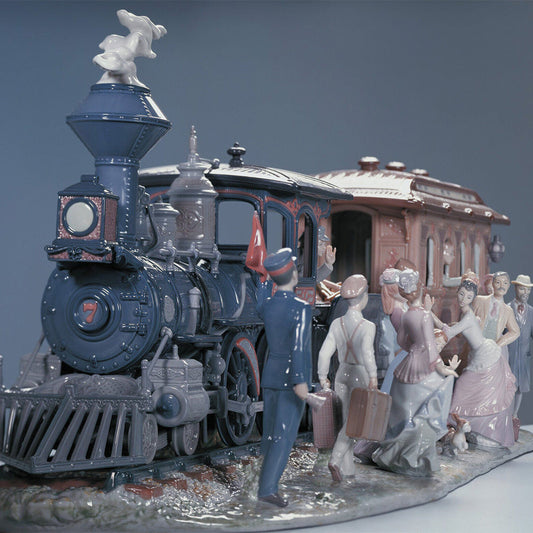 Lladro The Rare Collectibles That Fetch a Pretty Penny at Auction - 01001888 Lladro A Grand Adventure Train Sculpture Limited Edition