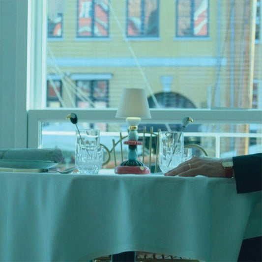 Spotted-Lladró-s-Firefly-Lamps-in-Money-Heist FormFluent