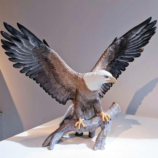 The Bald Eagle A Symbol of Freedom - 01009245 Lladro Freedom Eagle Sculpture - Window
