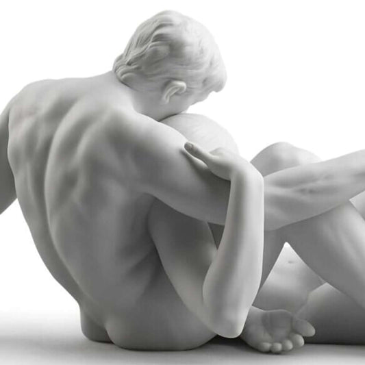 Greek Art Why Was Nudity So Central in Greek Sculptures - 01009284 Lladro An Everlasting Moment Couple Sculpture