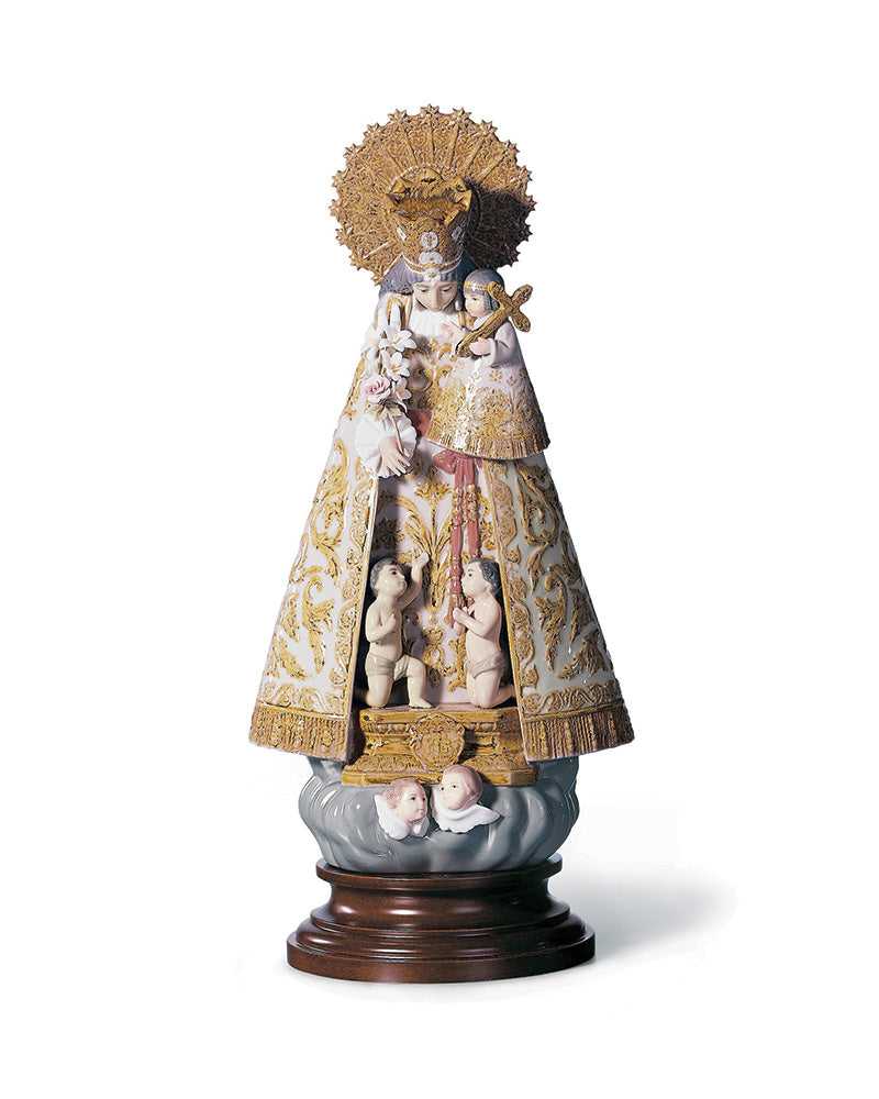 Lladró Our Lady of The Forsaken Virgin Mary Figurine Numbered Edition FormFluent