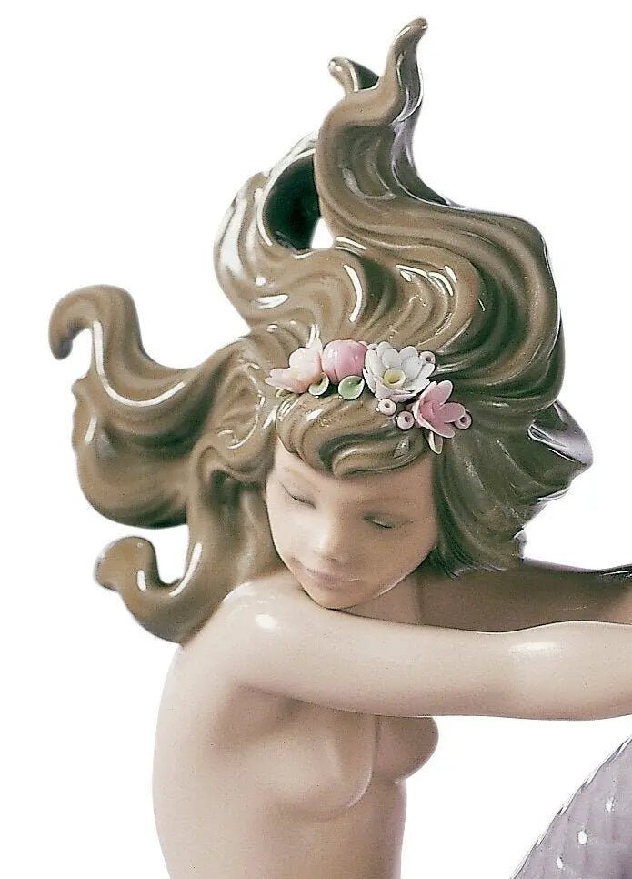 Lladró Illusion Mermaid Girl Figurine Sculpture by Lladró at FormFluent