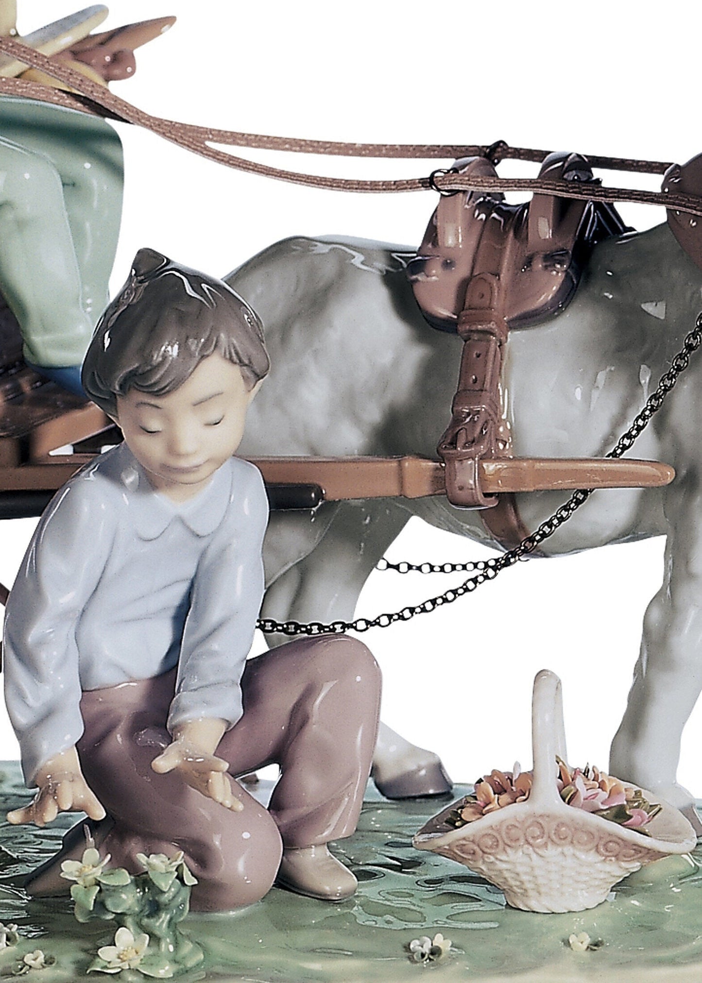 Lladró Enchanted Outing Children Sculpture Limited Edition Sculpture by Lladró at FormFluent