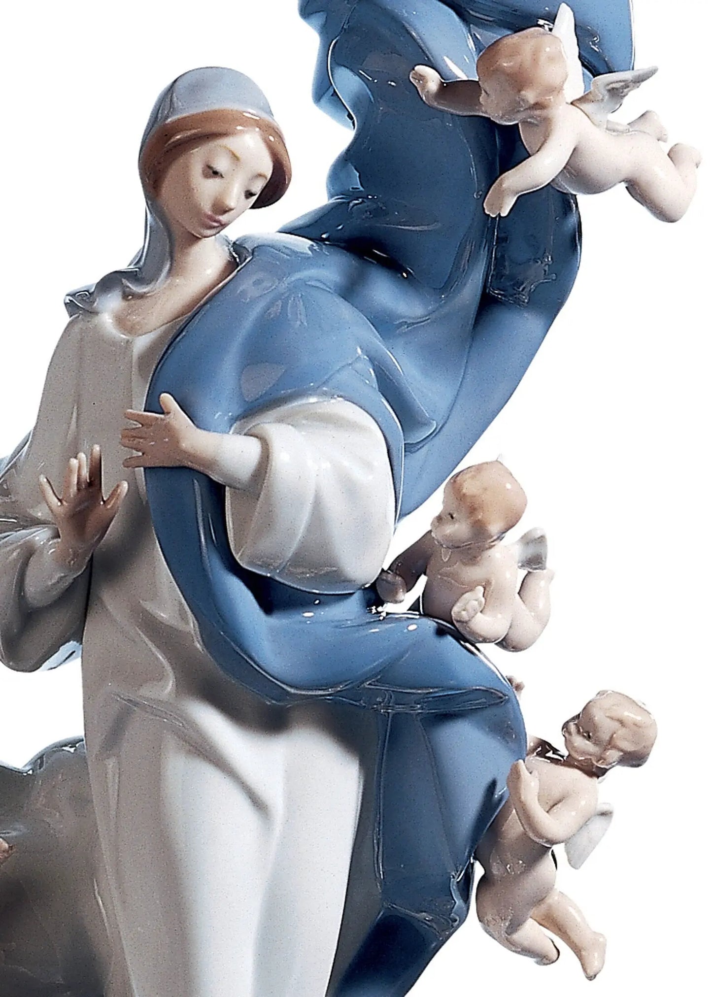 Lladró Immaculate Virgin Mary Figurine Limited Edition Sculpture by Lladró at FormFluent