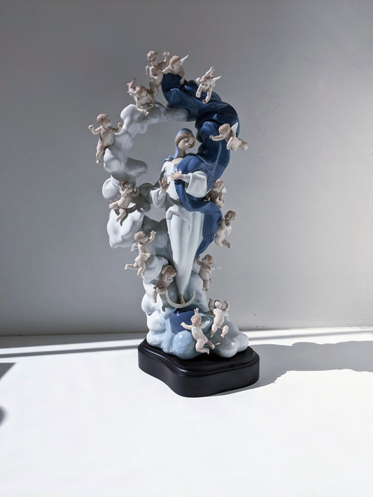 Lladró Immaculate Virgin Mary Figurine Limited Edition by Lladró at FormFluent