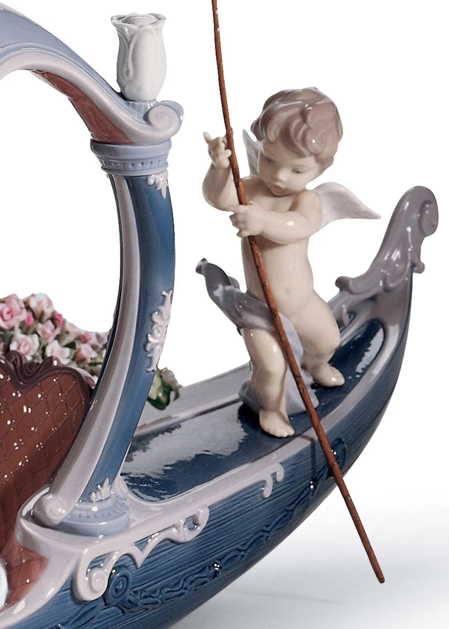 Lladró Gondola of Love Goddess Venus Sculpture Limited Edition Sculpture by Lladró at FormFluent