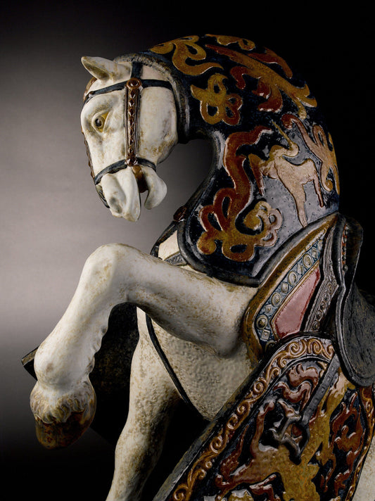 Lladró Oriental Horse Sculpture Limited Edition FormFluent