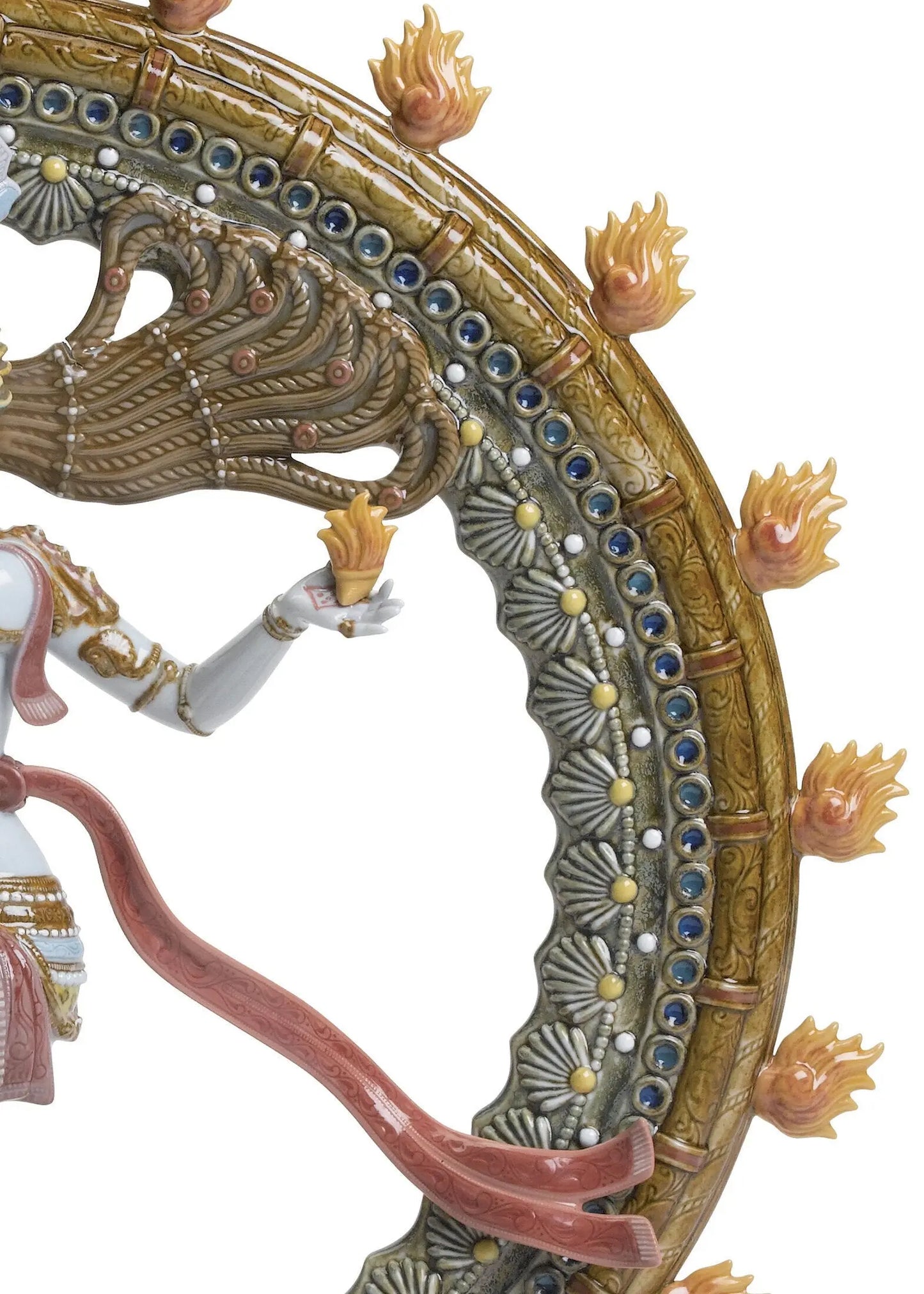 Lladró Lord Shiva Nataraja Sculpture Limited Edition Sculpture by Lladró at FormFluent