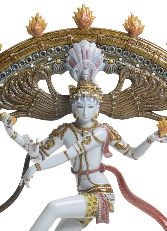 Lladró Shiva Nataraja Sculpture Limited Edition FormFluent