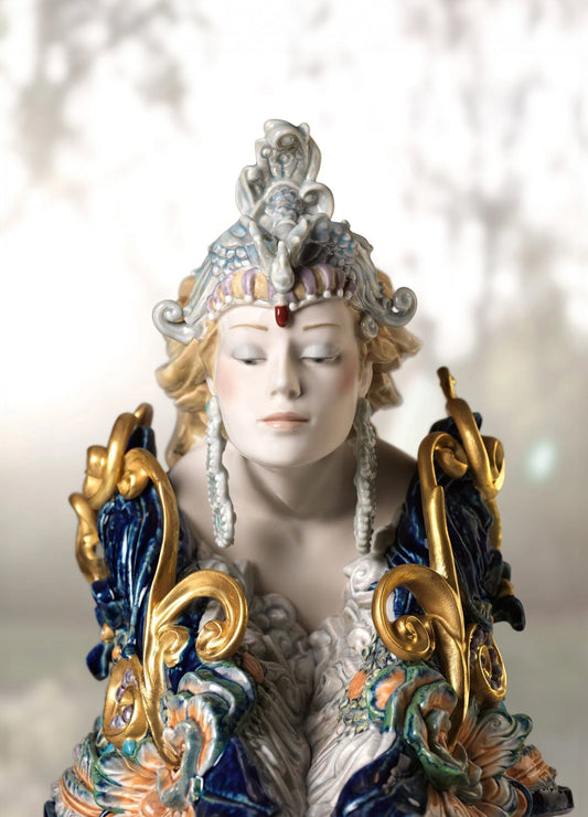 Lladró Winged Beauty Woman Sculpture Limited Edition by Lladró at FormFluent