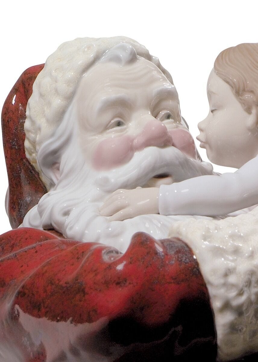 Lladró Santa I've Been Good! Figurine Limited Edition FormFluent