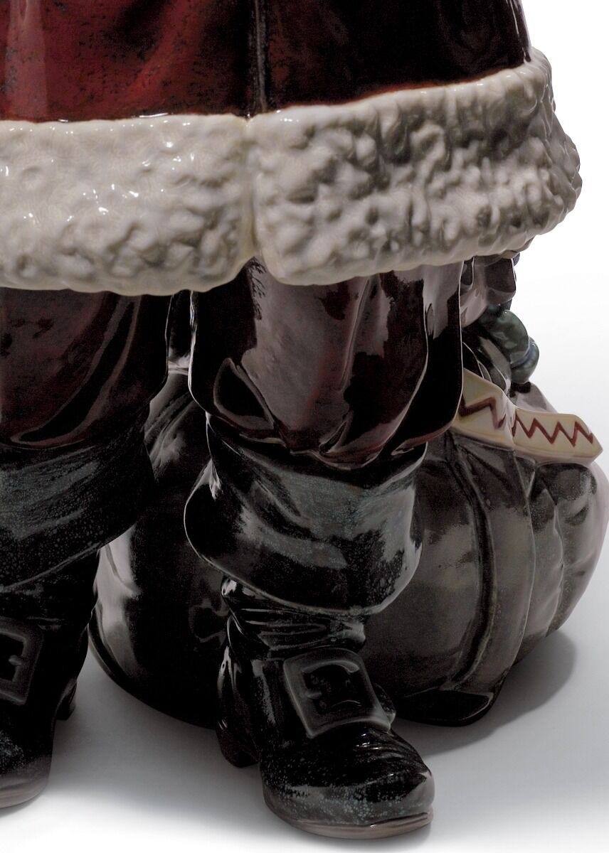 Lladró Santa I've Been Good! Figurine Limited Edition FormFluent