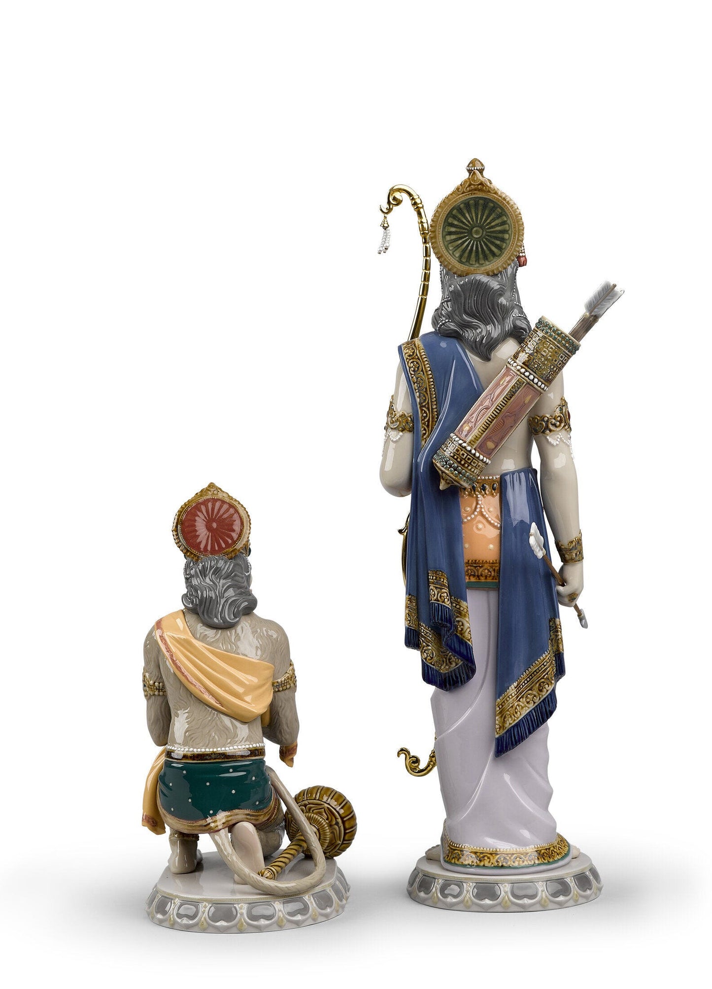 Lladró Lakshman and Hanuman Sculpture Limited Edition FormFluent