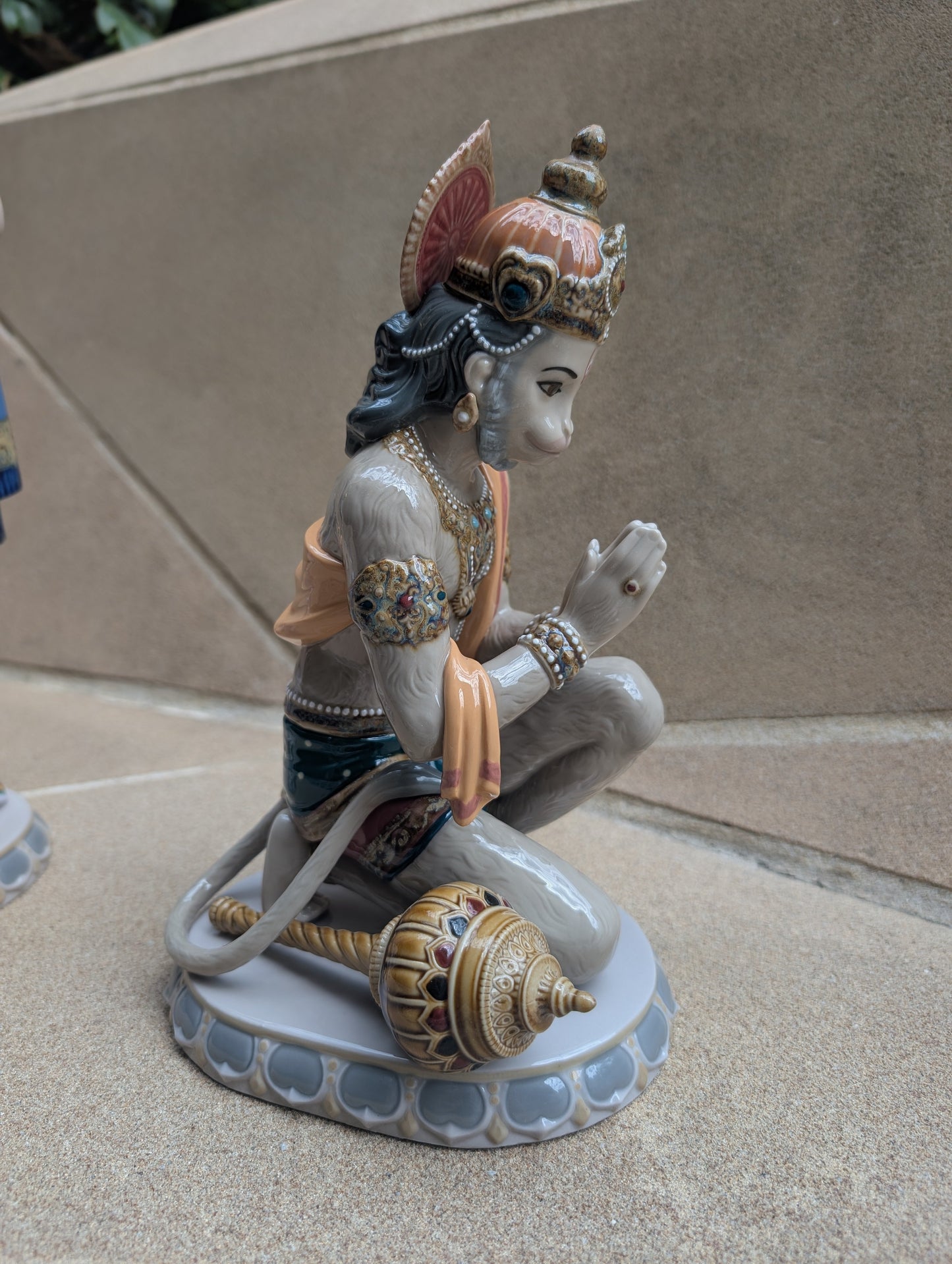 Buy Authentic Lladró Lladró Lakshman and Hanuman Sculpture Limited Edition - FormFluent Sydney Australia