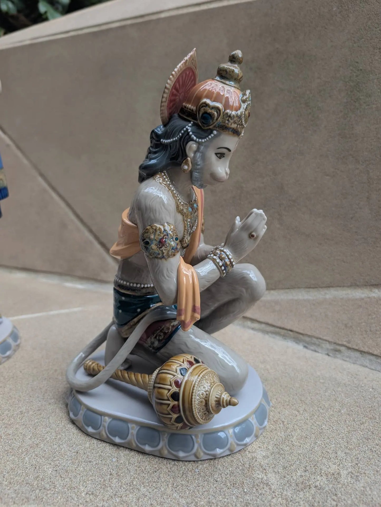 Lladró Lakshman and Hanuman Sculpture Limited Edition Sculpture by Lladró at FormFluent