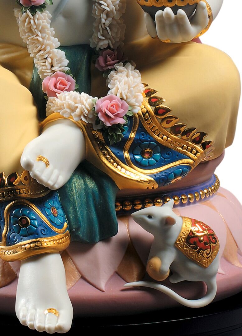 Lladró Lord Ganesha Sculpture Limited Edition FormFluent