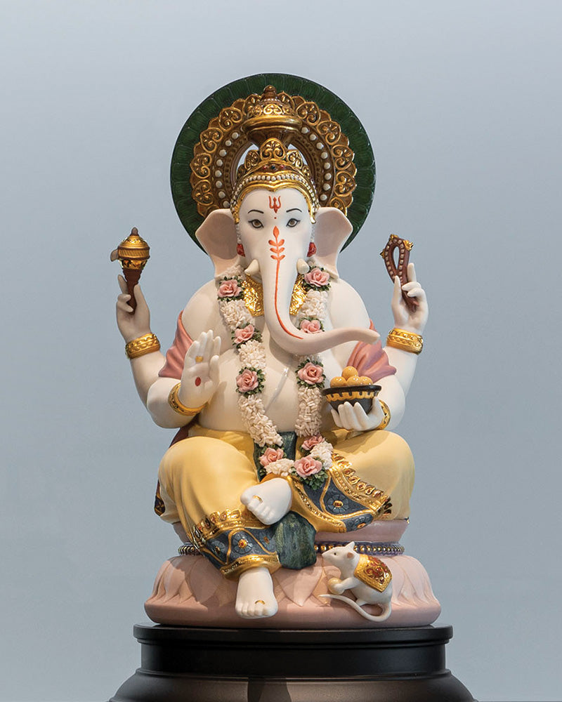 Lladró Lord Ganesha Sculpture Limited Edition FormFluent