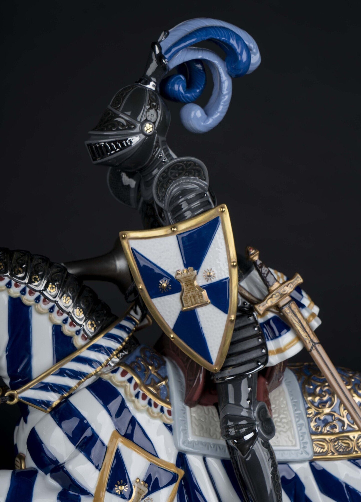 Lladró Medieval Knight Sculpture Limited Edition FormFluent