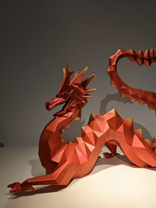 Lladró Origami Dragon Sculpture Limited Edition FormFluent