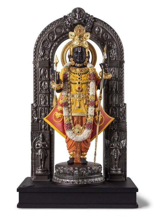Lladró 01002039 Lord Ram Lalla by Dr. Arun Yogiraj Sculpture. Limited Edition