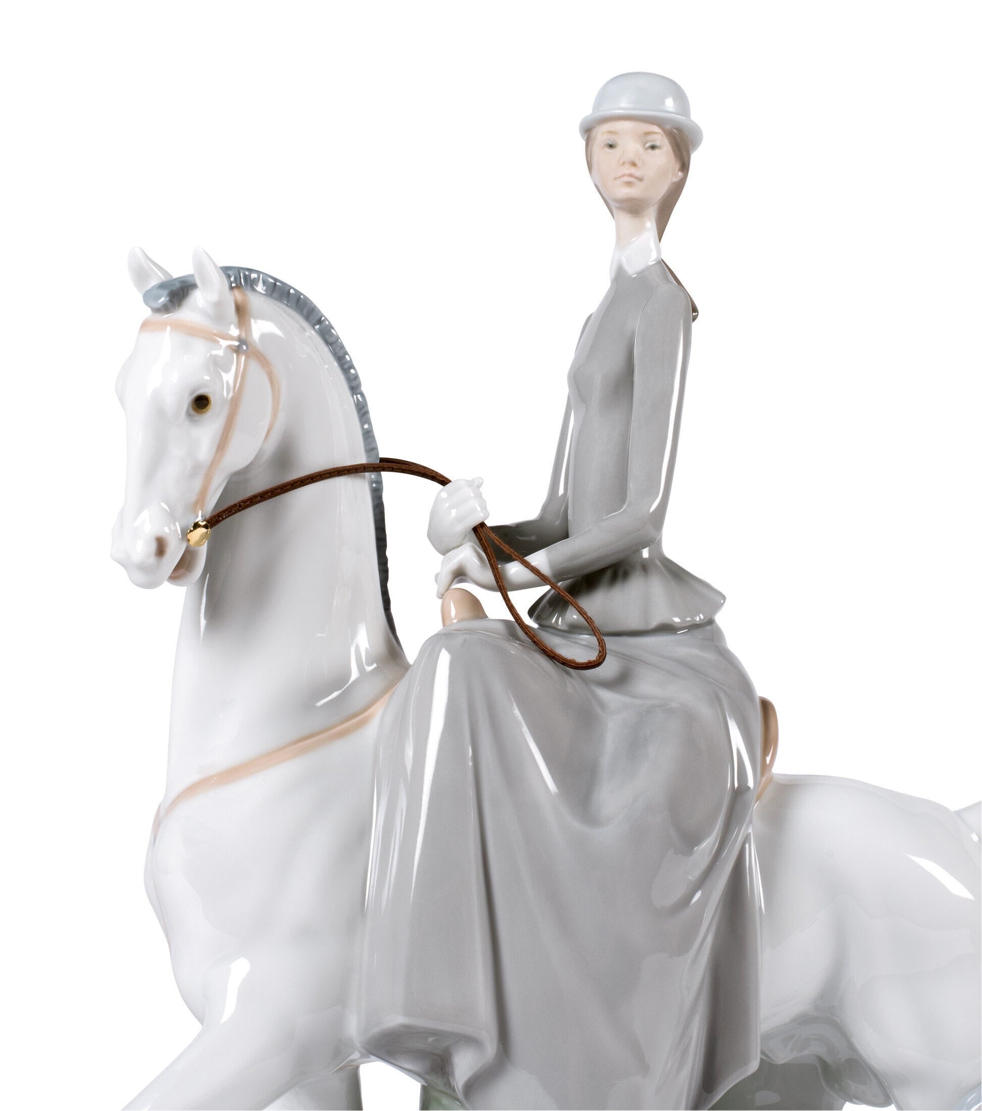 Lladró Woman on Horse Figurine   FormFluent