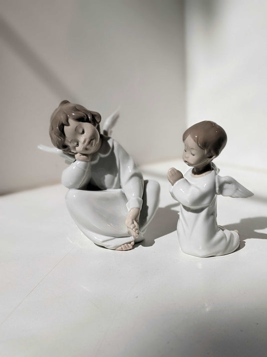 Lladró Angel Praying Figurine by Lladró at FormFluent