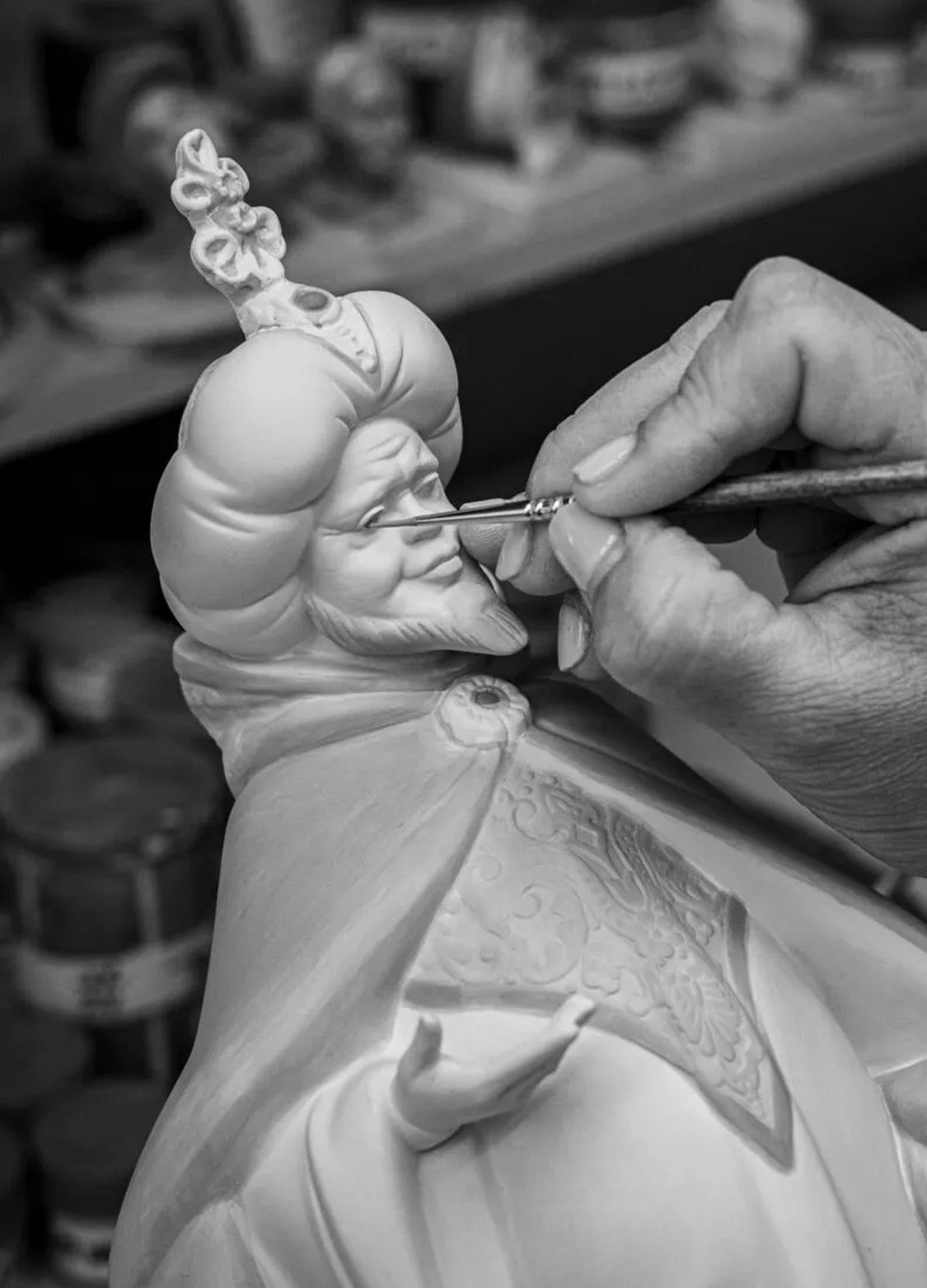 Lladró King Balthasar Nativity Figurine II by Lladró at FormFluent