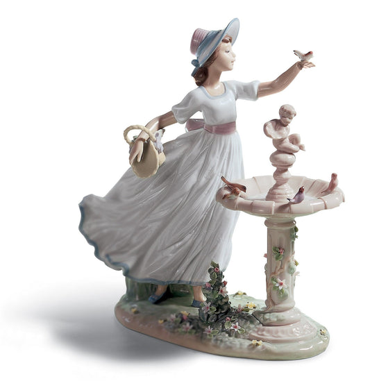Lladró Spring Joy Girl Figurine by Lladró at FormFluent