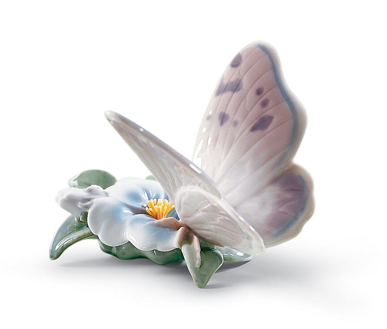 Lladró Refreshing Pause Butterfly Figurine Sculpture by Lladró at FormFluent Sydney, Australia