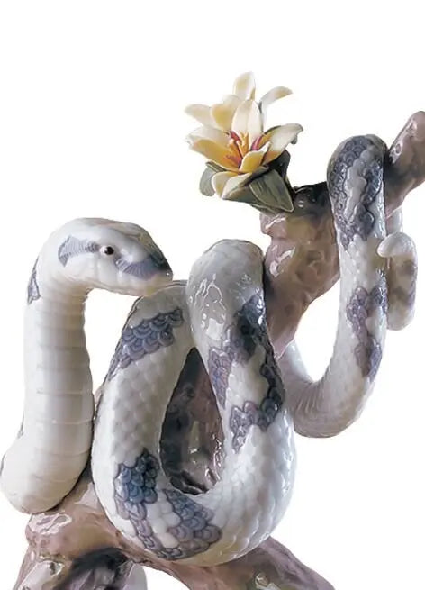 Lladró Zodiac Snake Figurine Sculpture by Lladró at FormFluent