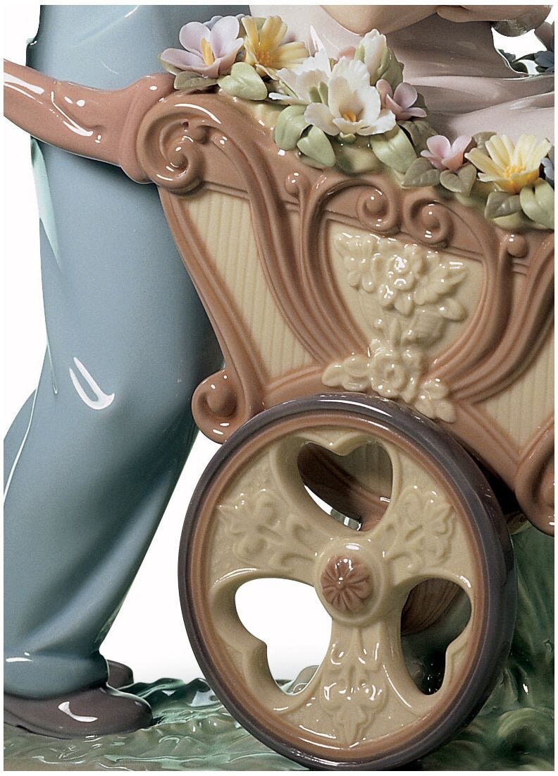 Lladró The Prettiest of All Couple Figurine Sculpture by Lladró at FormFluent