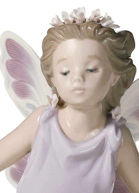 Lladró Butterfly Wings Fairy Figurine Sculpture by Lladró at FormFluent