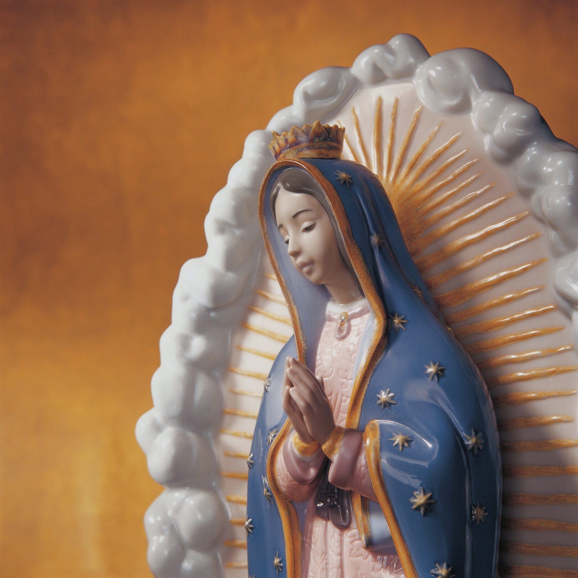 Lladró Our Lady of Guadalupe Virgin Mary Figurine   FormFluent