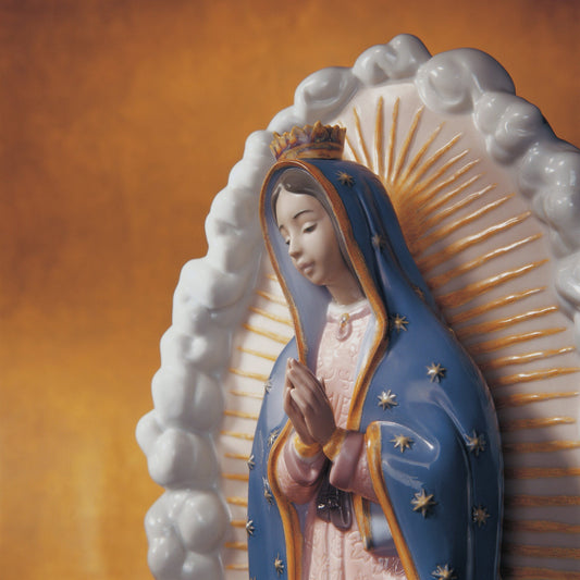 Lladró Our Lady of Guadalupe Virgin Mary Figurine by Lladró at FormFluent