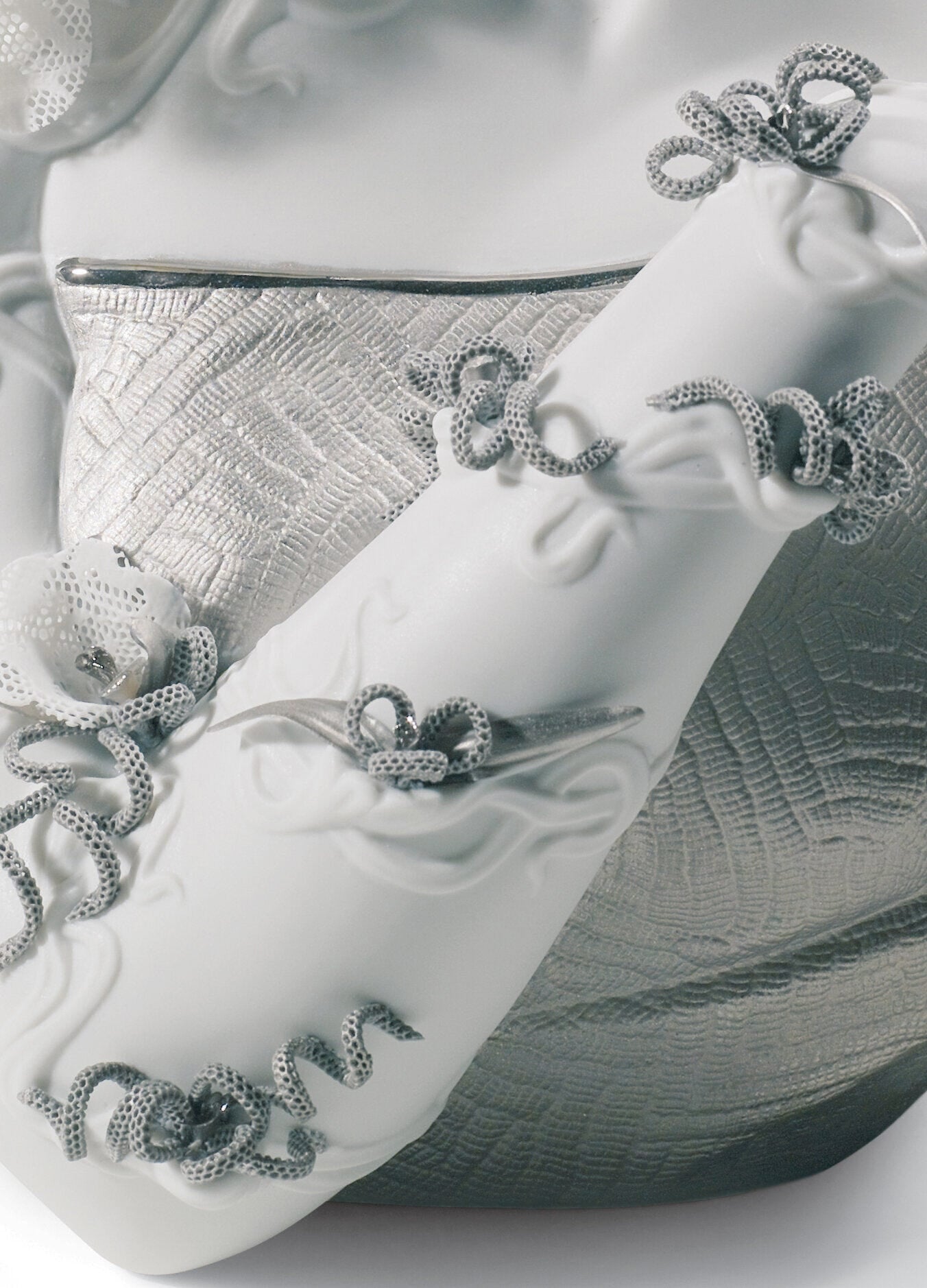 Lladró My Fair Lady Bust Figurine Silver Lustre   FormFluent