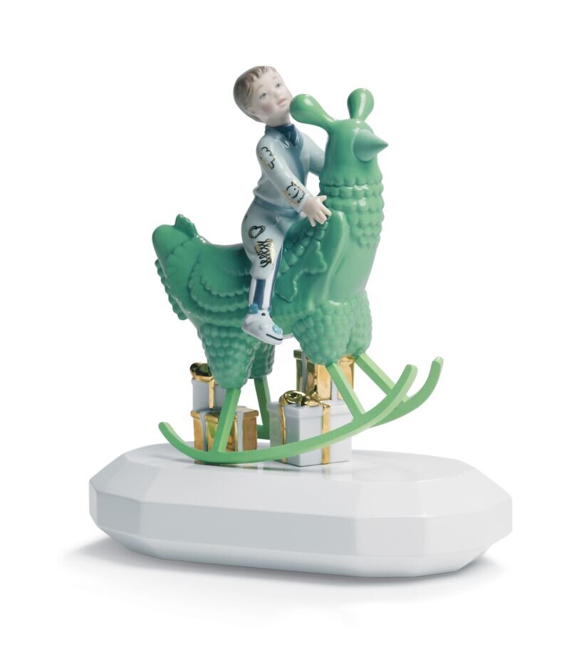 The Rocking Chicken Ride Sculpture by Jaime Hayon - FormFluent