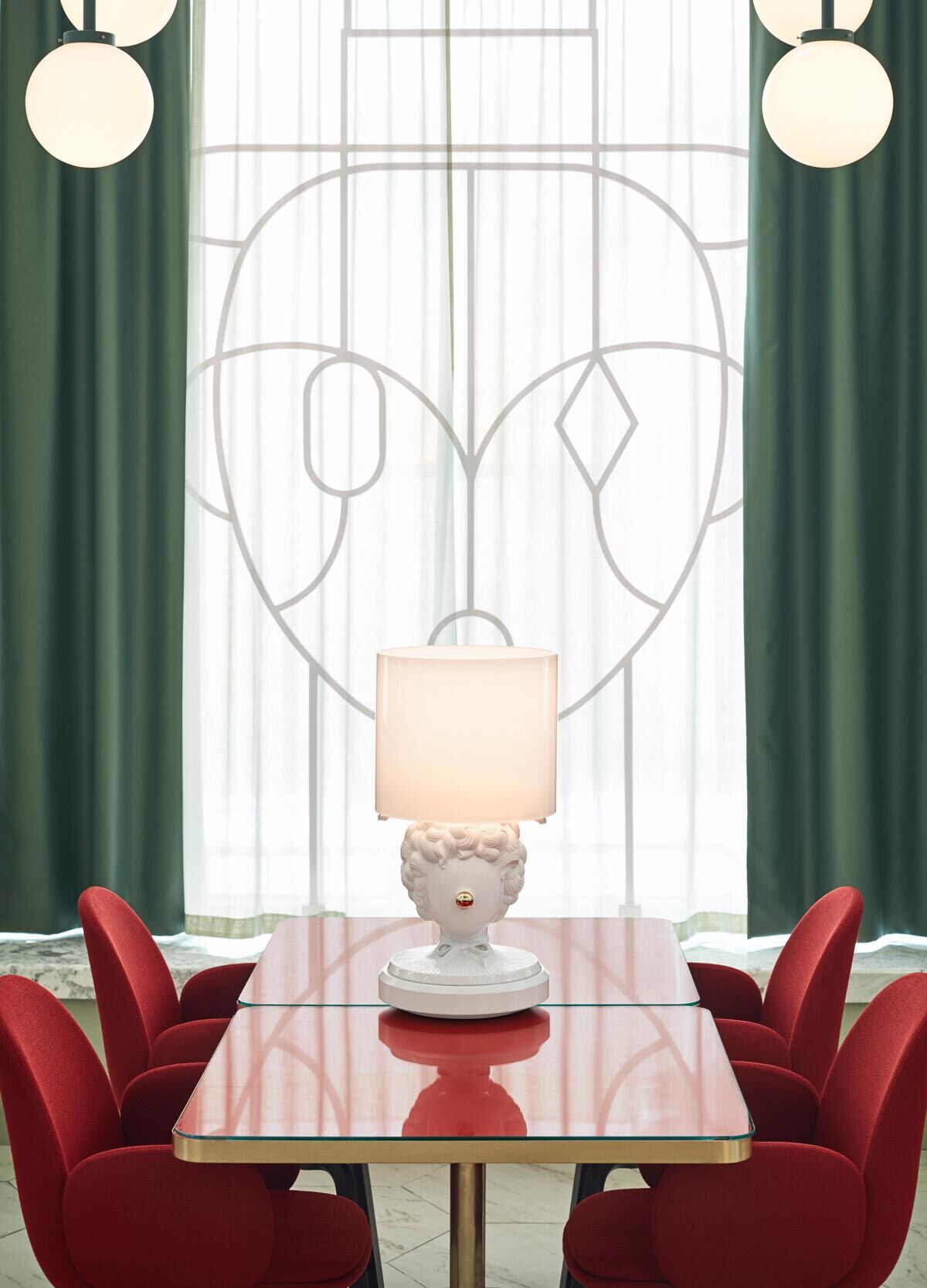 Lladró The Clown Table Lamp by Jaime Hayon - FormFluent