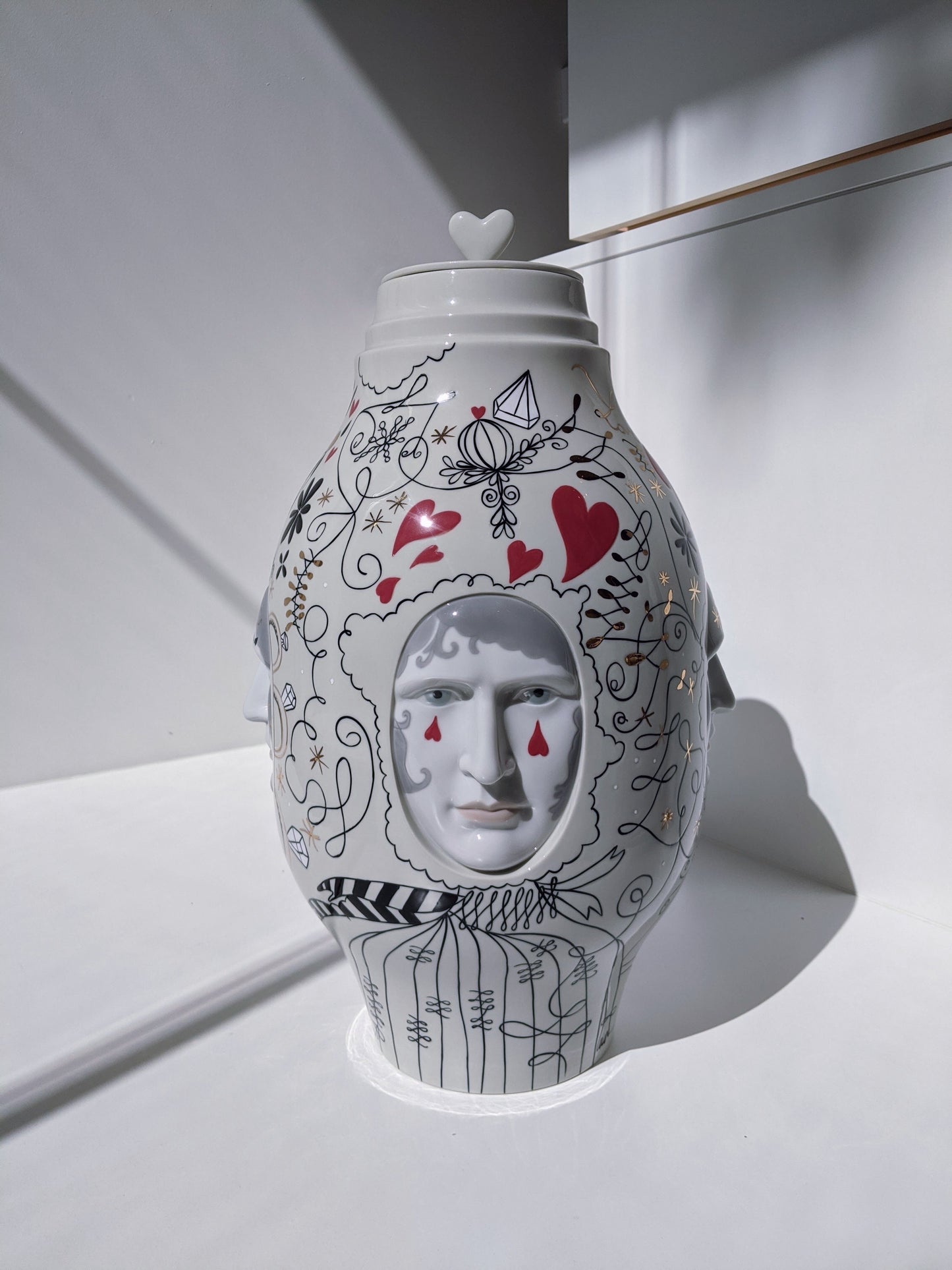 Buy Authentic Lladró Lladró Medium Conversation Vase Limited Edition  - FormFluent Sydney Australia
