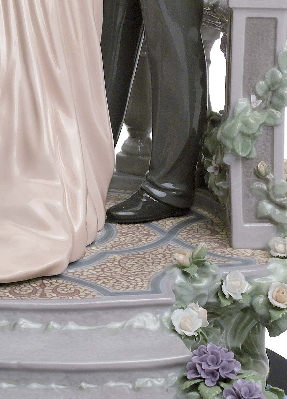 Lladró Moonlight Love Couple Figurine Limited Edition Sculpture by Lladró at FormFluent