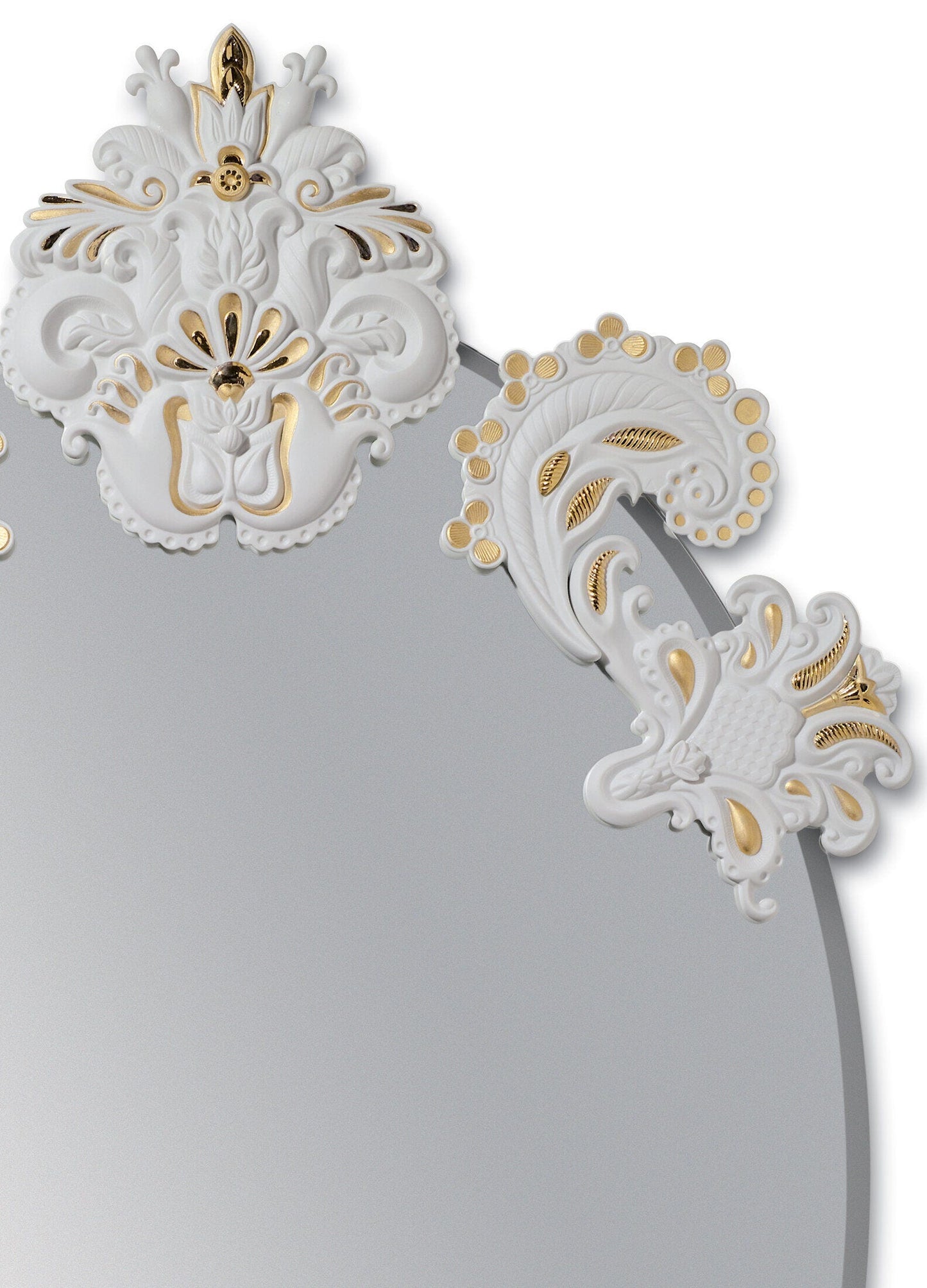 Lladró Oval Wall Mirrors Without Frame Limited Edition   FormFluent
