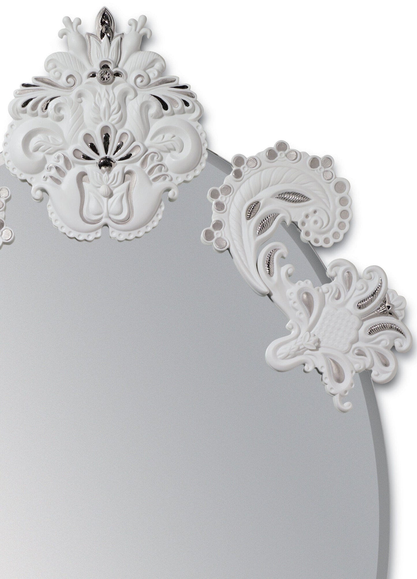 Lladró Oval Wall Mirrors Without Frame Limited Edition   FormFluent