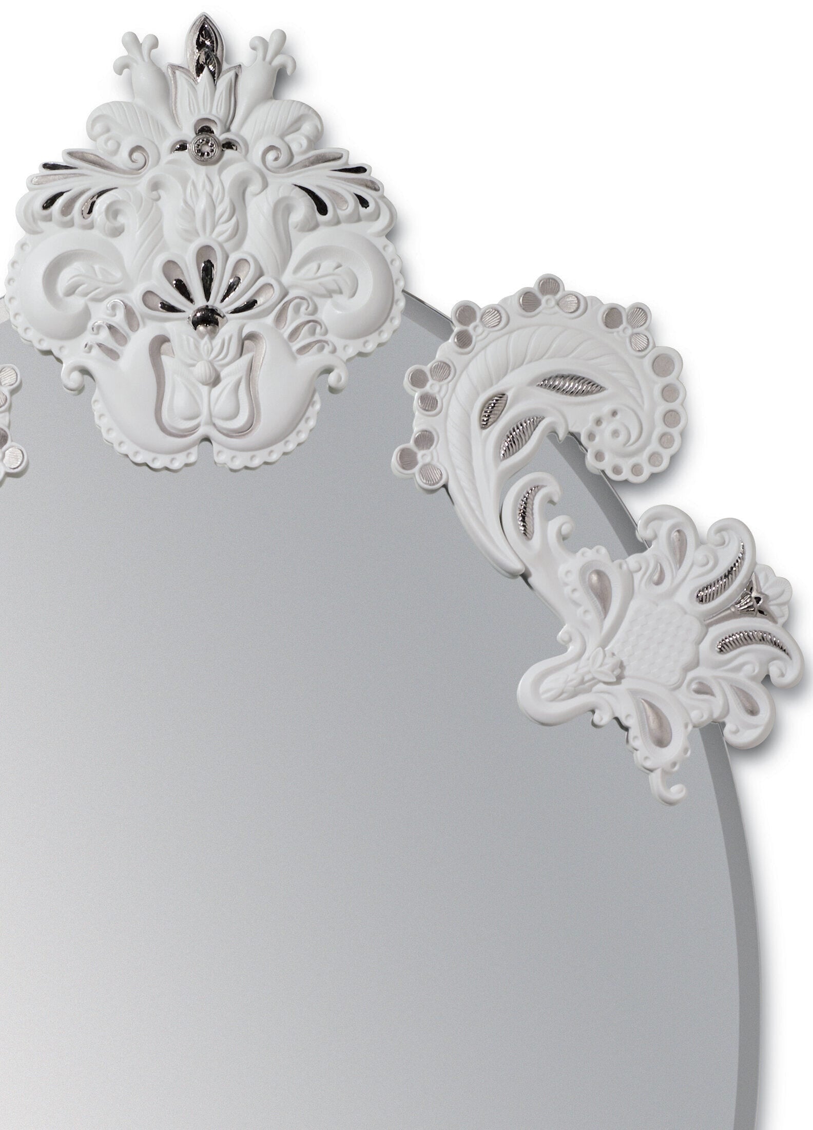 Lladró Oval Wall Mirrors Without Frame Limited Edition   FormFluent