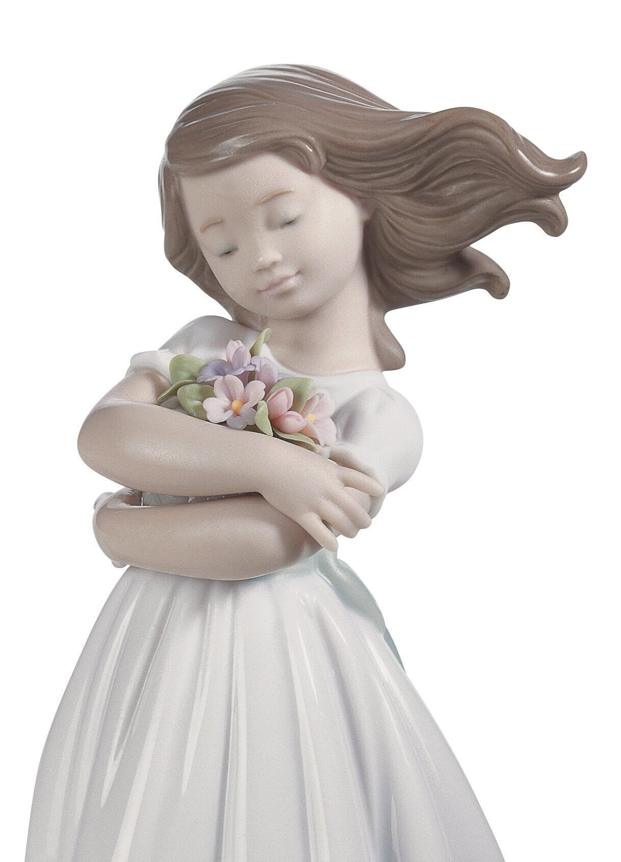 Lladró Tender Innocence Girl Sculpture by Lladró at FormFluent
