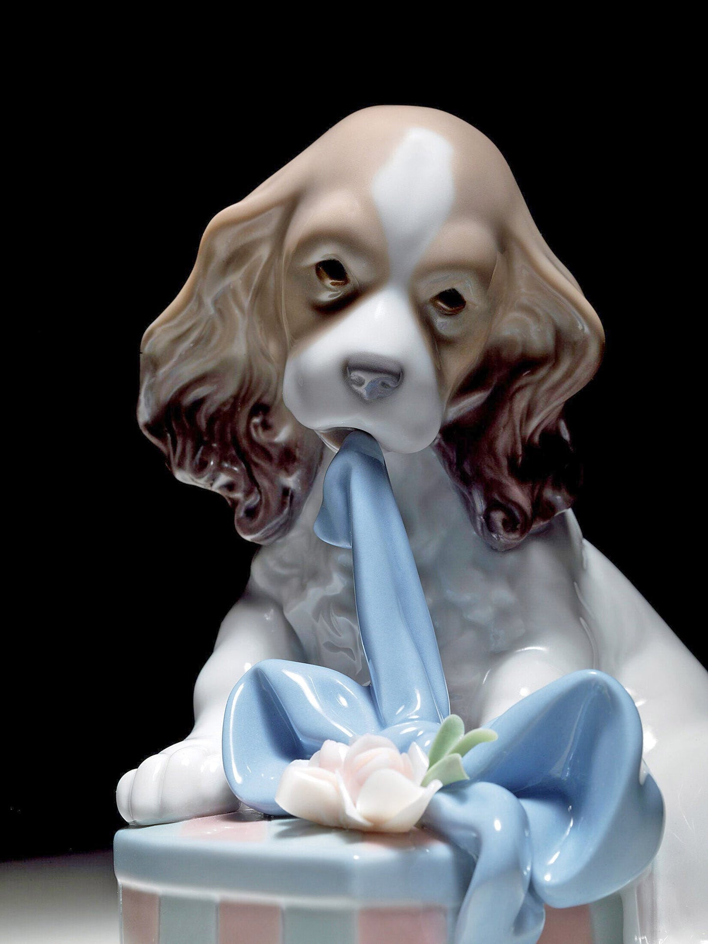Lladró Can't Wait Dog Figurine Sculpture by Lladró at FormFluent Sydney, Australia
