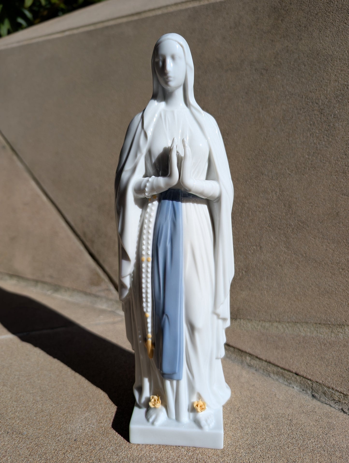 Buy Authentic Lladró Lladró Our Lady of Lourdes Virgin Mary Figurine - FormFluent Sydney Australia