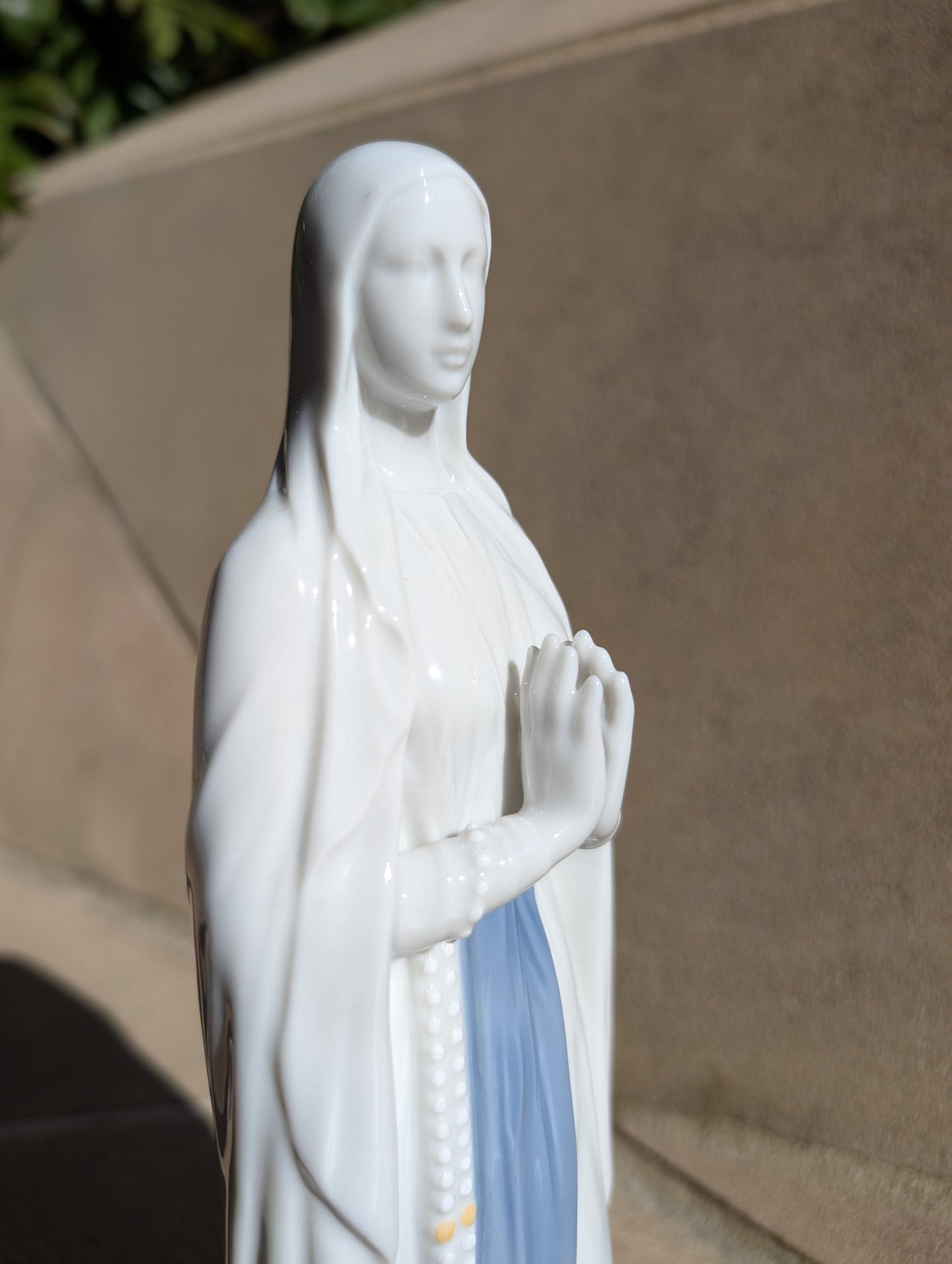 Buy Authentic Lladró Lladró Our Lady of Lourdes Virgin Mary Figurine - FormFluent Sydney Australia