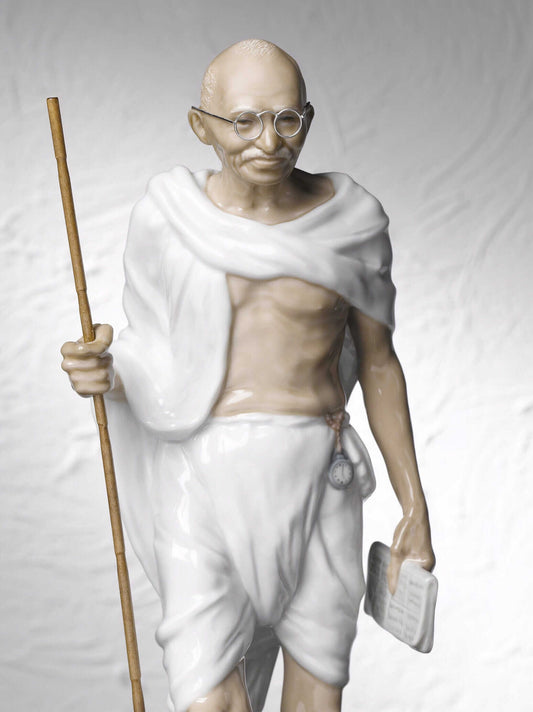 Lladró Mahatma Gandhi Figurine Sculpture FormFluent Sydney Australia