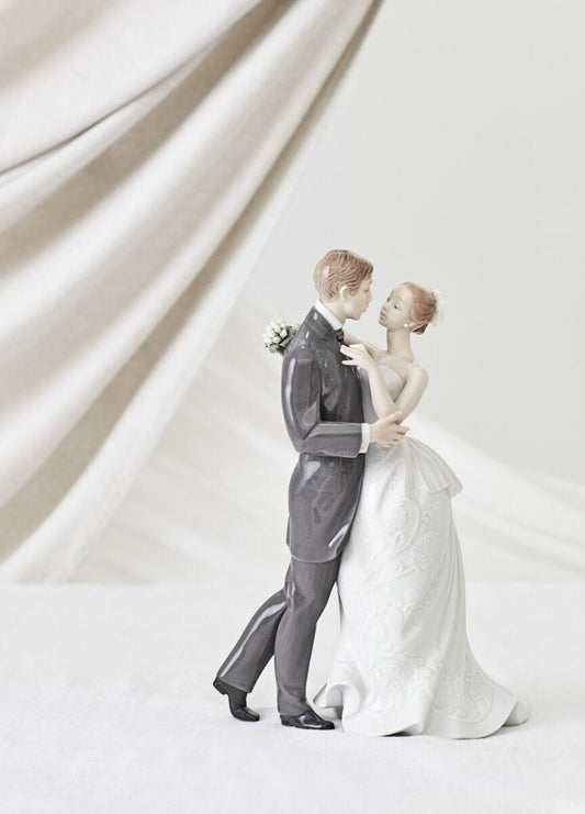Lladró Lover's Waltz Couple Figurine by Lladró at FormFluent